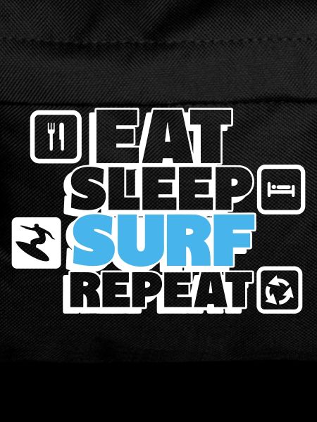 Eat, sleep, train, surf – repeat!