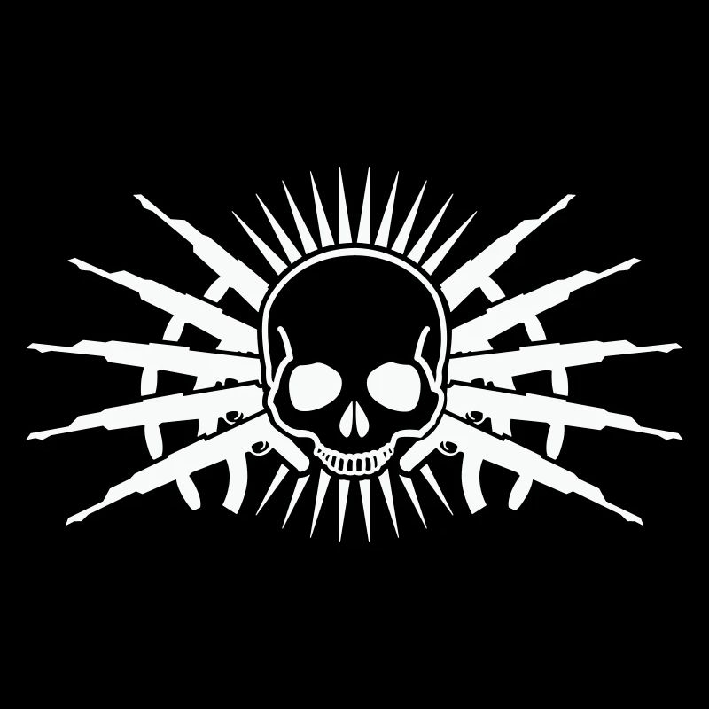 skull guns