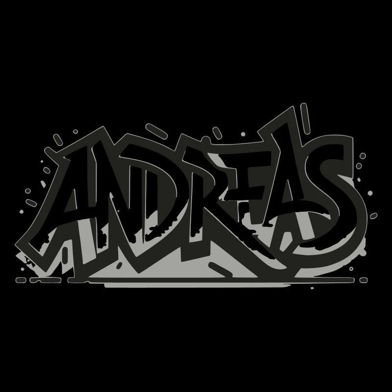 Andreas Name Vorname Graffiti