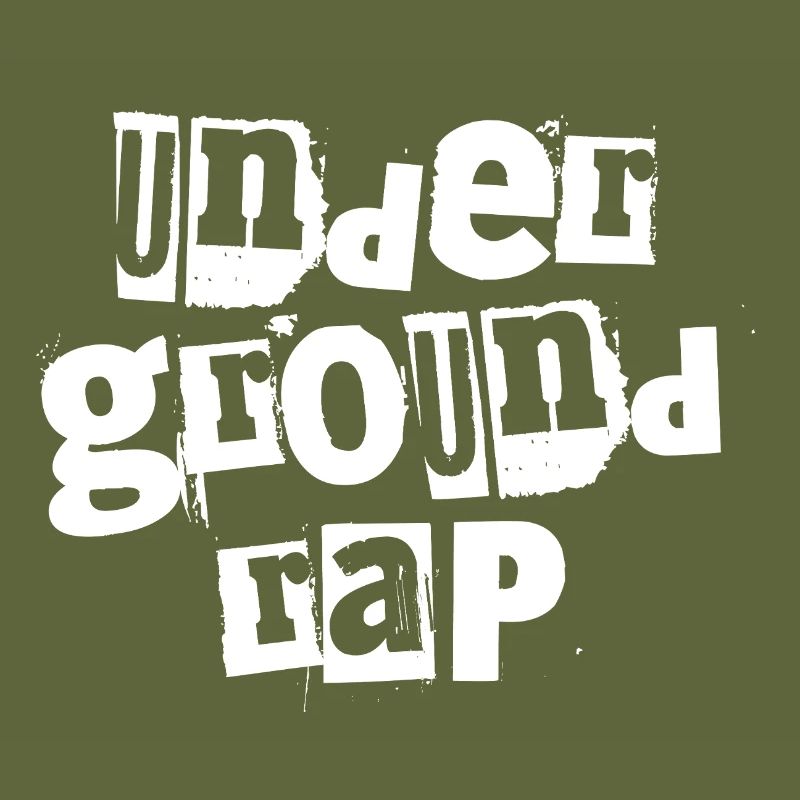 Typographie du rap underground