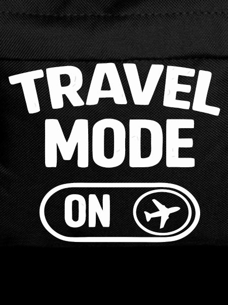 Travel Mode On Vacation Trip