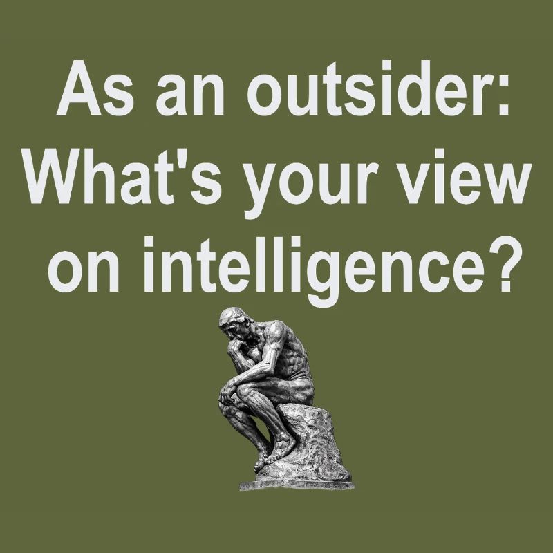 Outsider on Intelligence