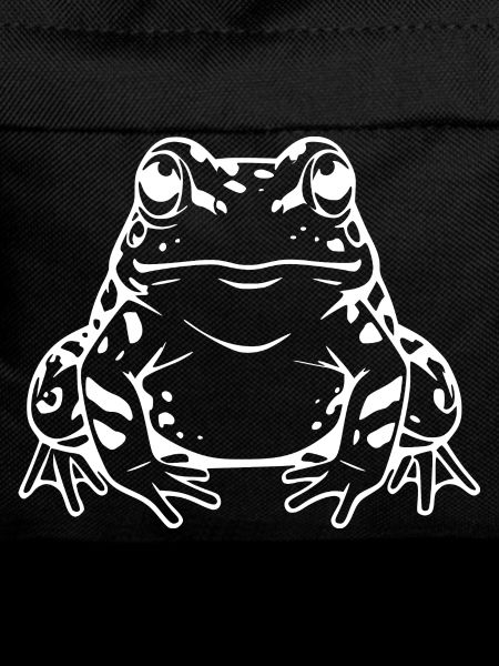 Weißer Frosch Geschenk