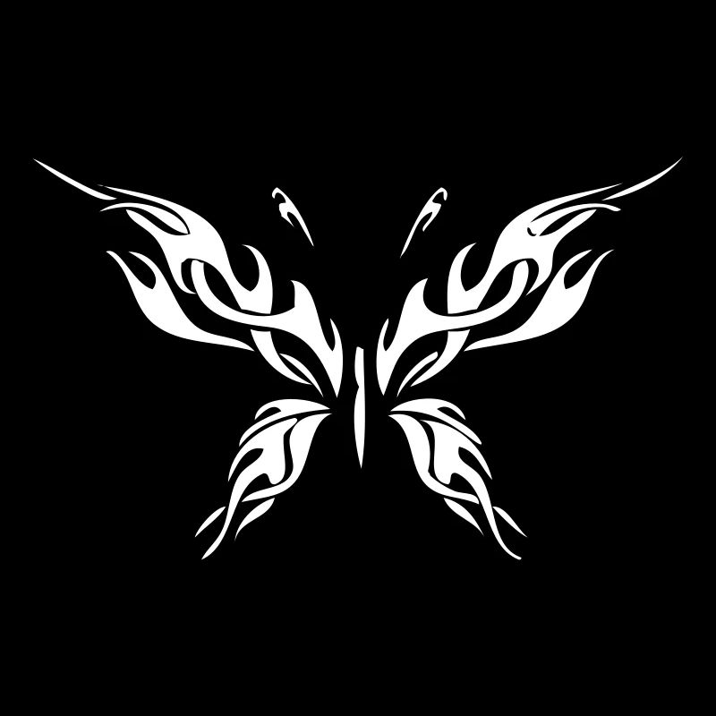 Tribal butterfly