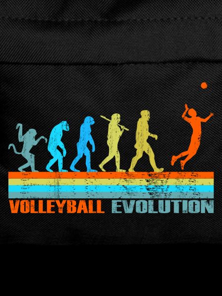 Volleyball Evolution retro gift
