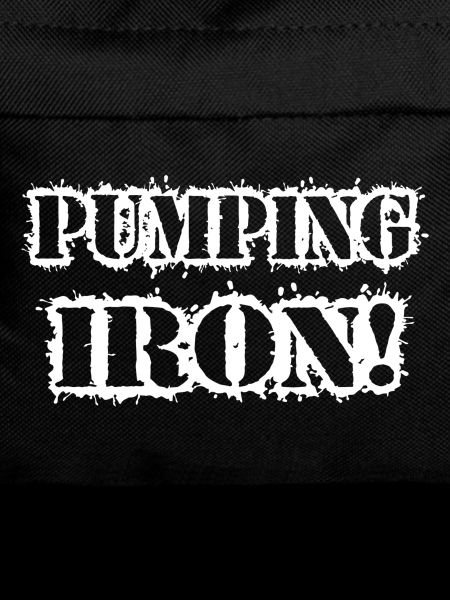 Pumping Iron Grunge Typografie