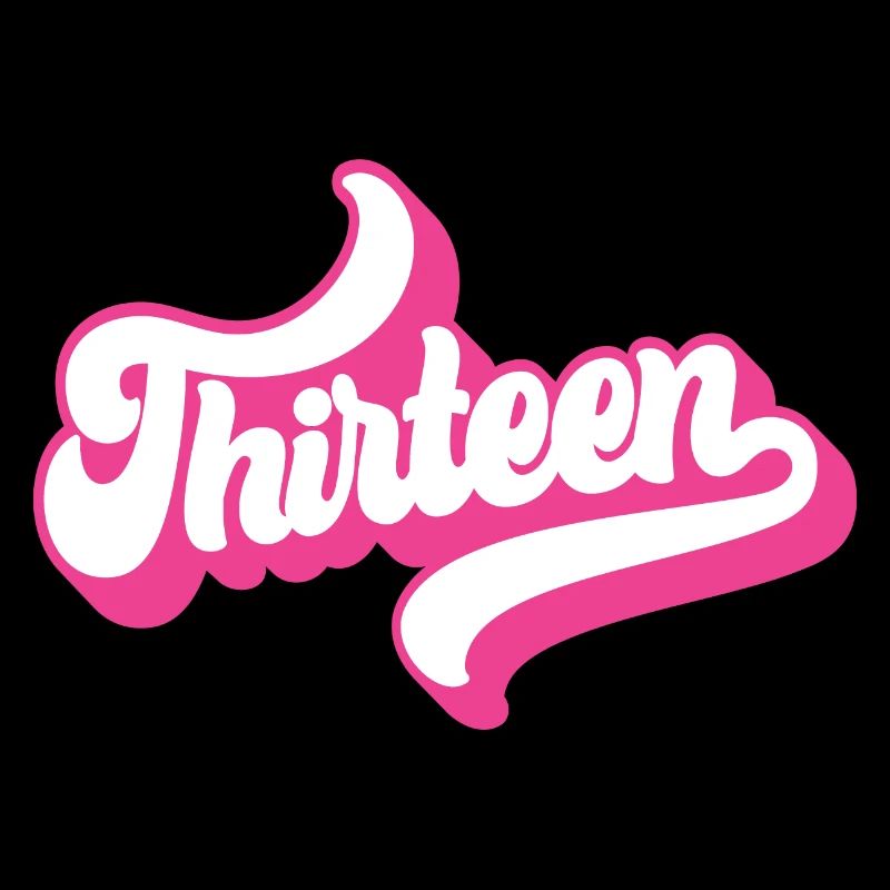 Treize 13e anniversaire pour les filles de 13 ans