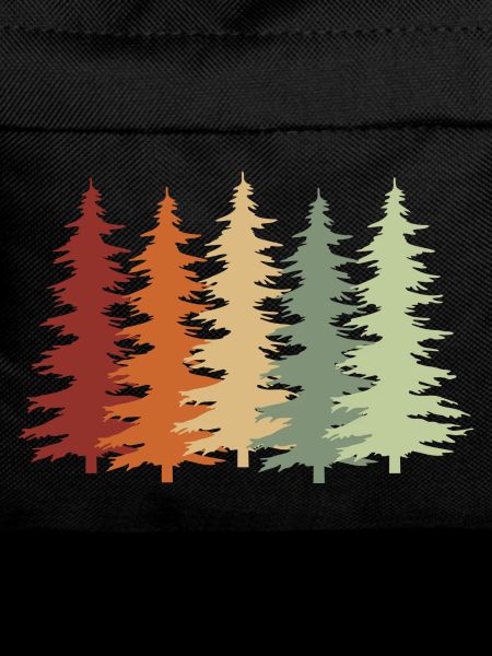 Baum Bäume Retro Wald