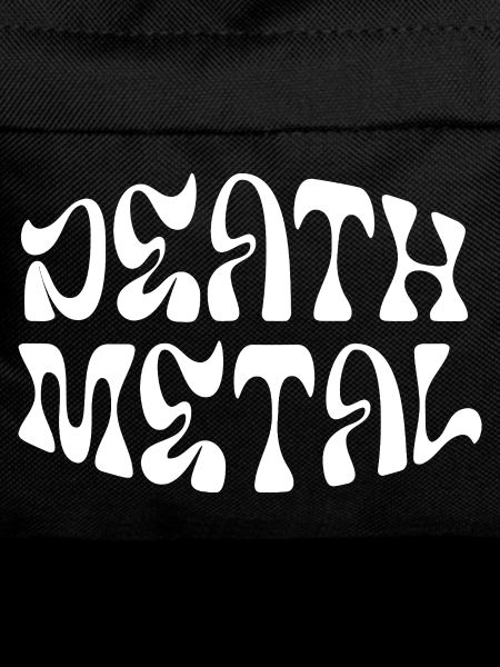 Death Metal Grunge Typography