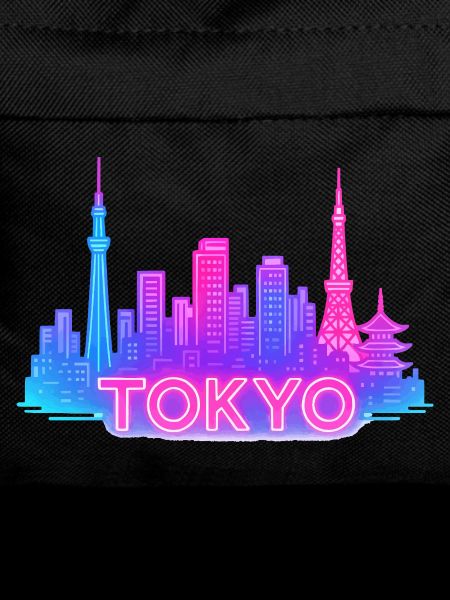 Neon Tokyo Skyline