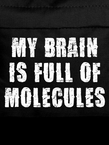 Brain full of molecules