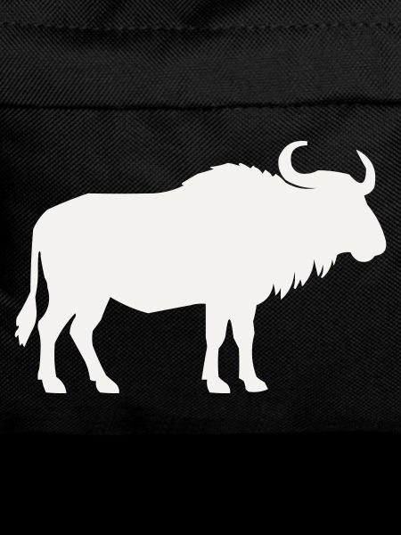 Wild Bison Silhouette