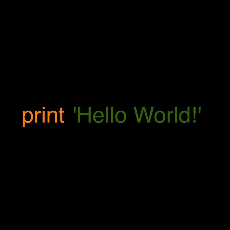 Bonjour le monde Python