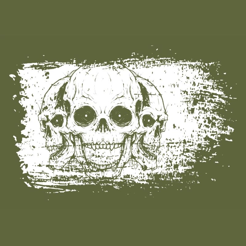 Bleached Frame Skulls