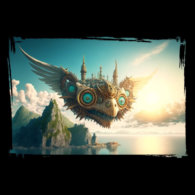 Avion Steampunk