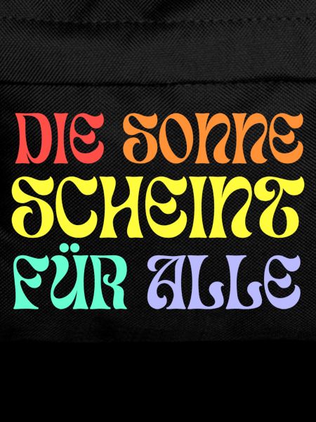 Die Sonne scheint für alle