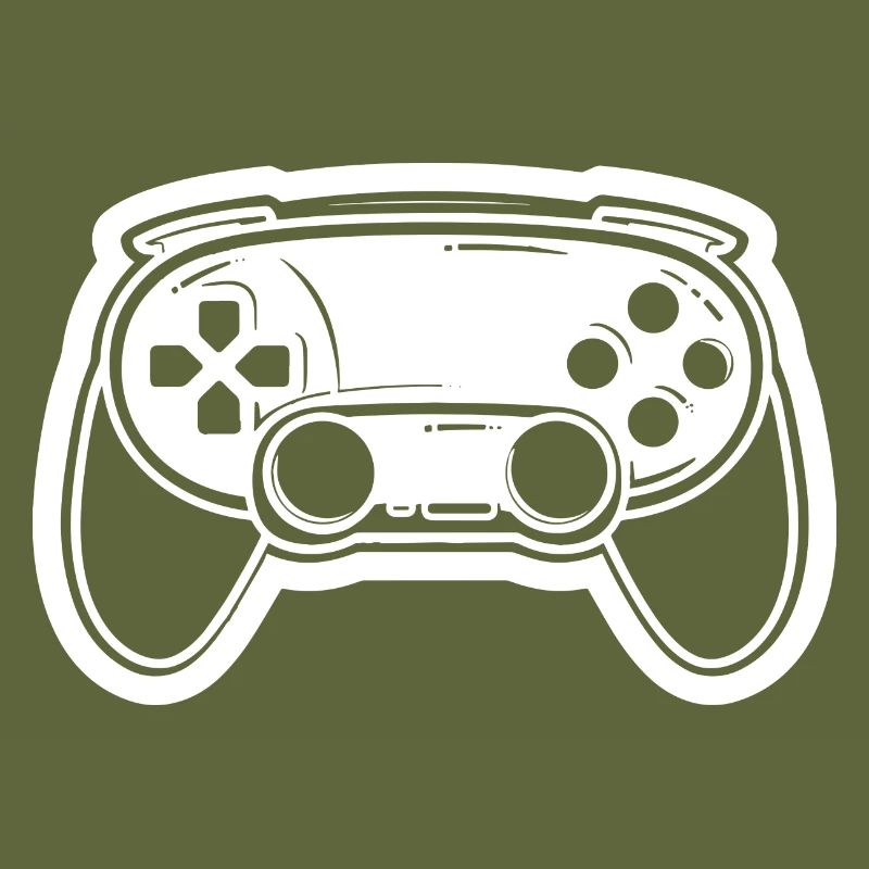 Videospiel Controller Zeichnung