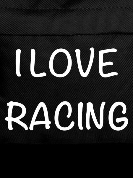 I Love Racing – Handwriting Style