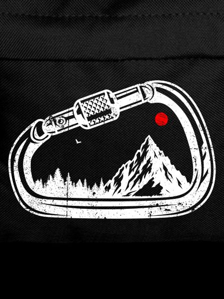 Alpine Ridge Carabiner Graphic