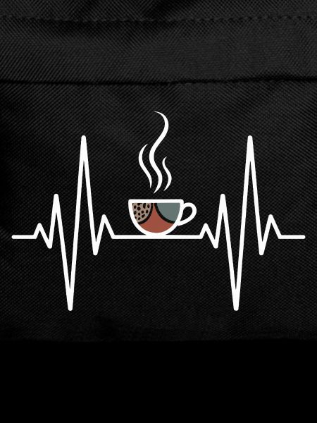 Kaffee Herzschlag Design