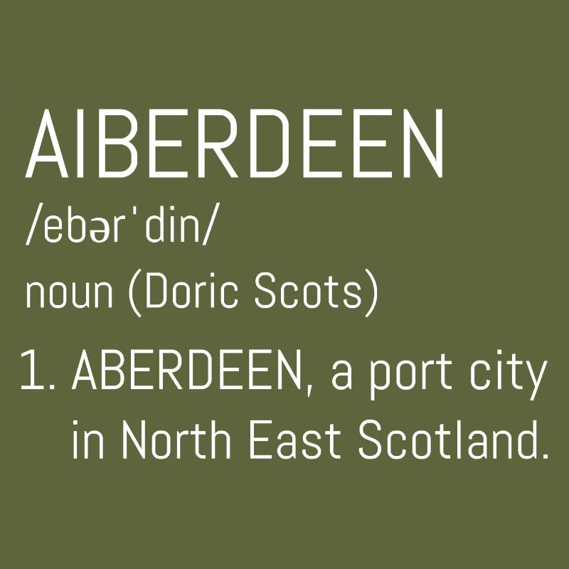 Aberdeen Doric City Script