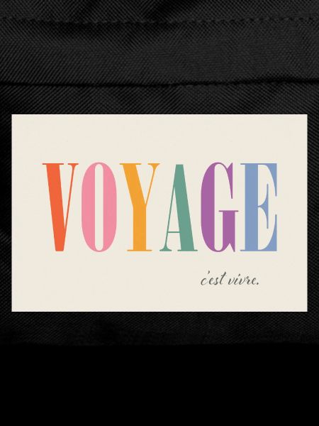Voyage – c'est vivre