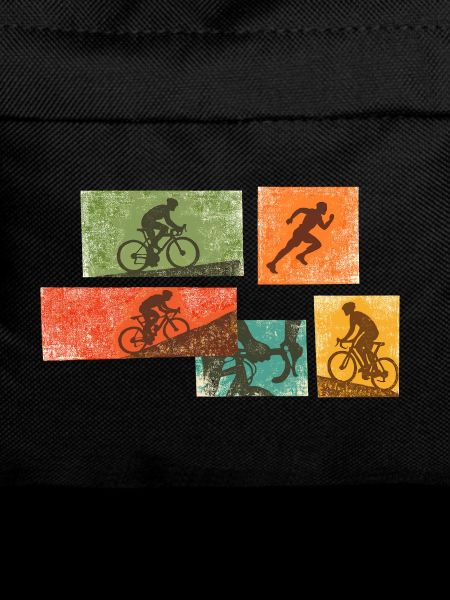 Bike Collage: Strength and Rhythm