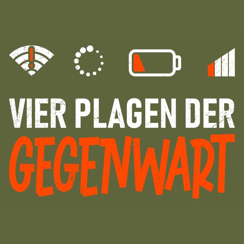 Science Coder VIER PLAGEN DER GEGENWART LUSTIG