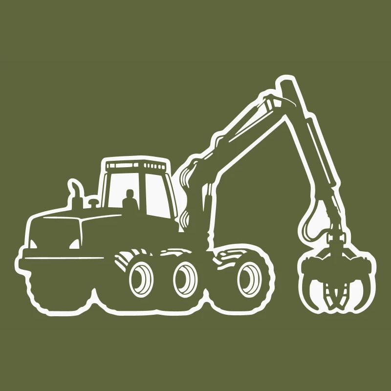 Harvester Silhouette