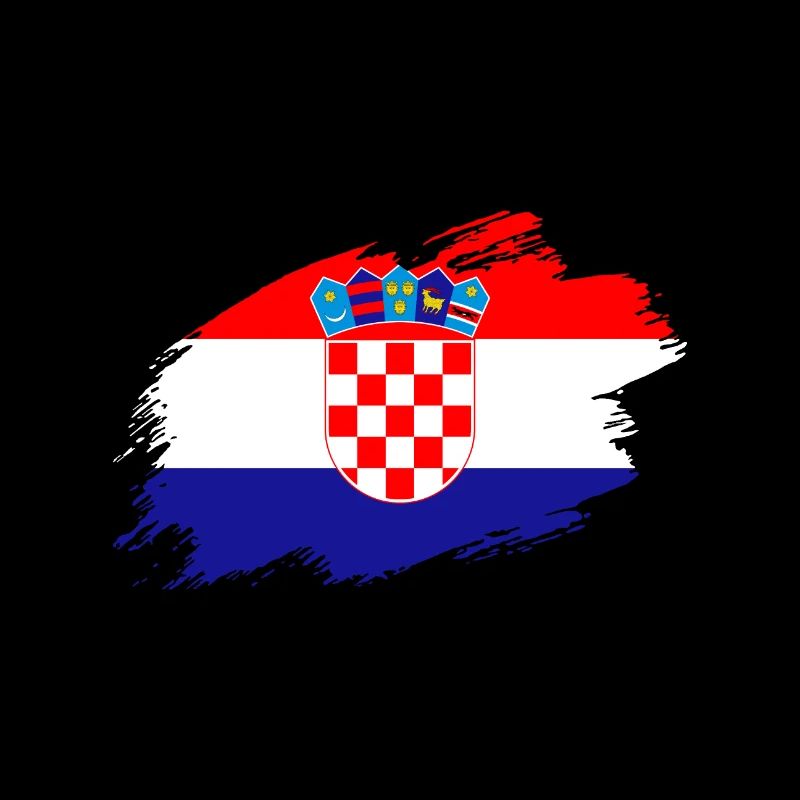 Croatie drapeau croate drapeau