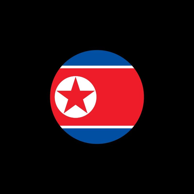 Corée du Nord Drapeau du drapeau de la Corée du Nord