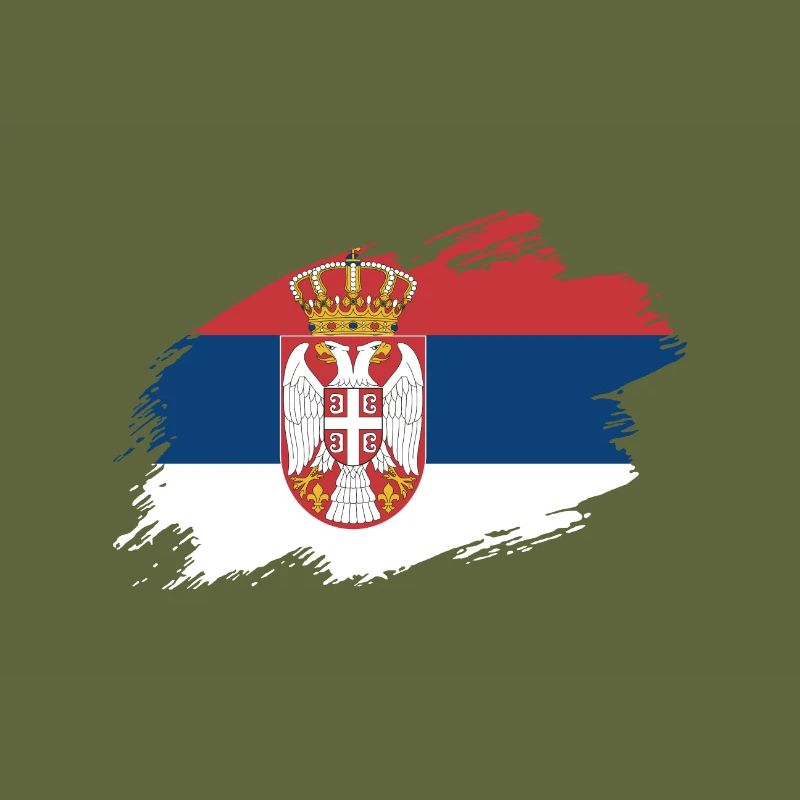 Drapeau Serbie drapeau serbe