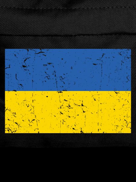 Ukraine Flag Distressed