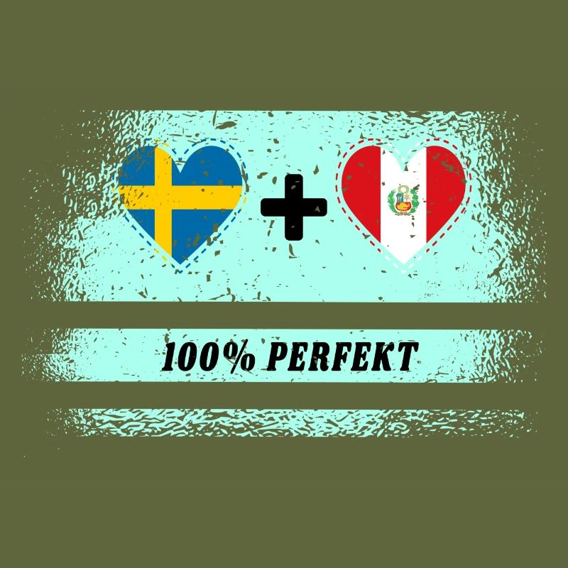 Peru & Schweden 100% perfekt / Geschenk
