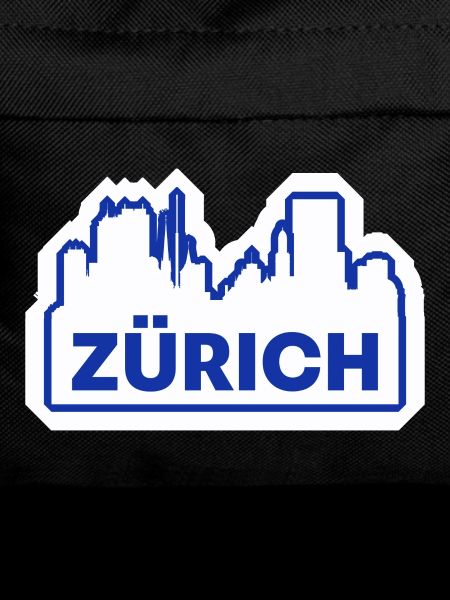 Zurich Skyline Logo Print