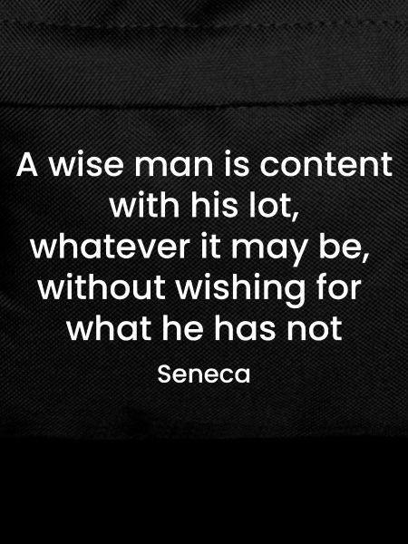 Inspirational Seneca Quote Design