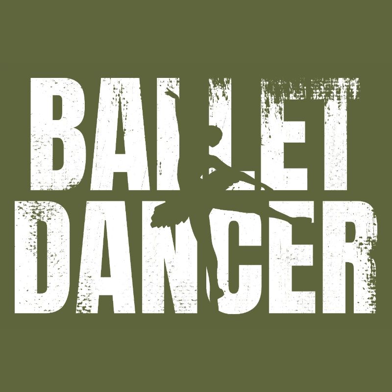 Funny ballet dancer