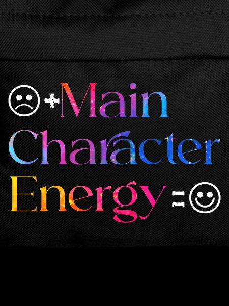 Main Character Energy smilie