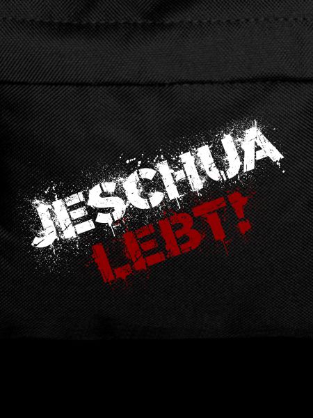 Yeshua lives white and red