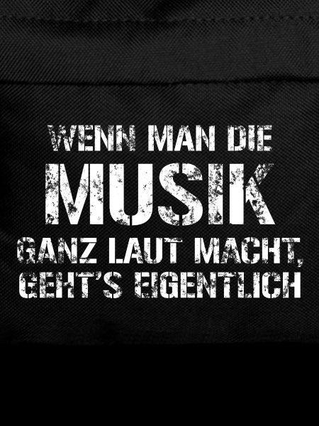 Making Music Loud – Funny Saying