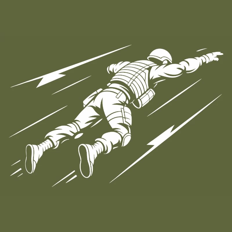 Astronaut im All