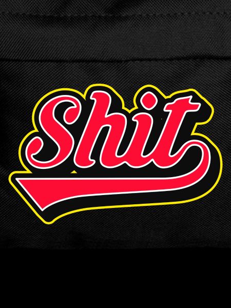 Shit Word Script Logo