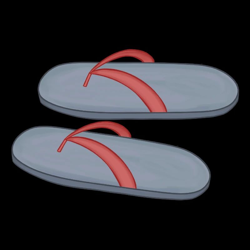 Beach Flip Flop Design