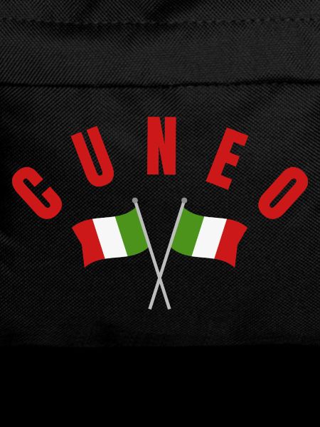 Cuneo Crossed Italian Flags 