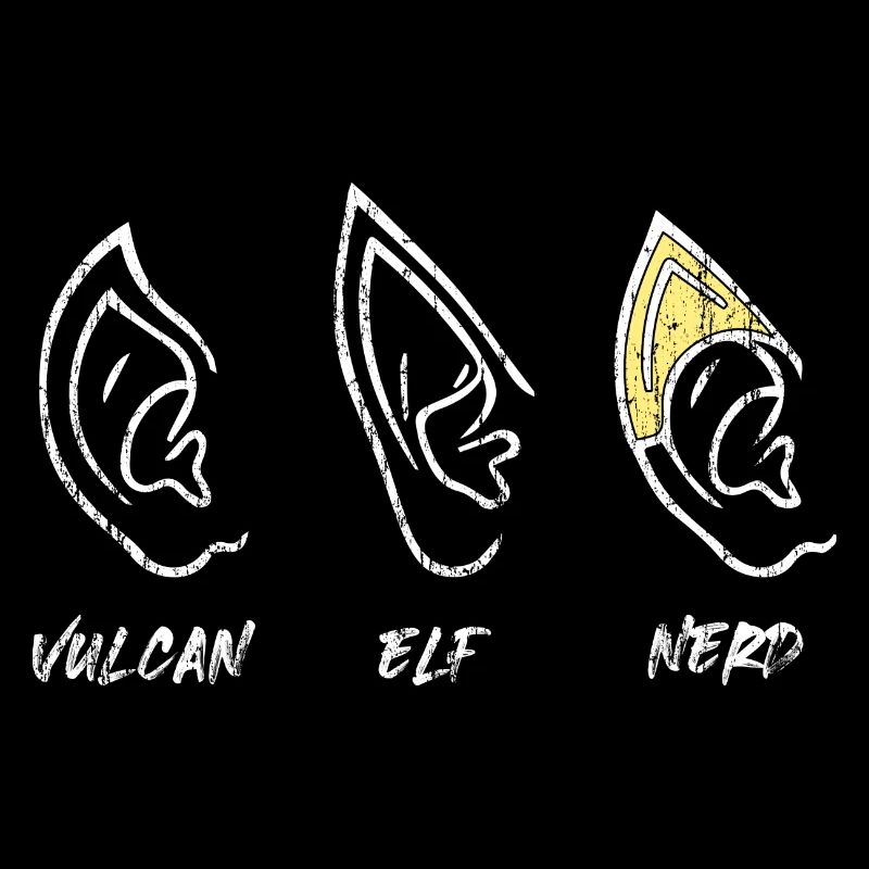 Ear Nerd Lustige Lustige Elf Kostüm