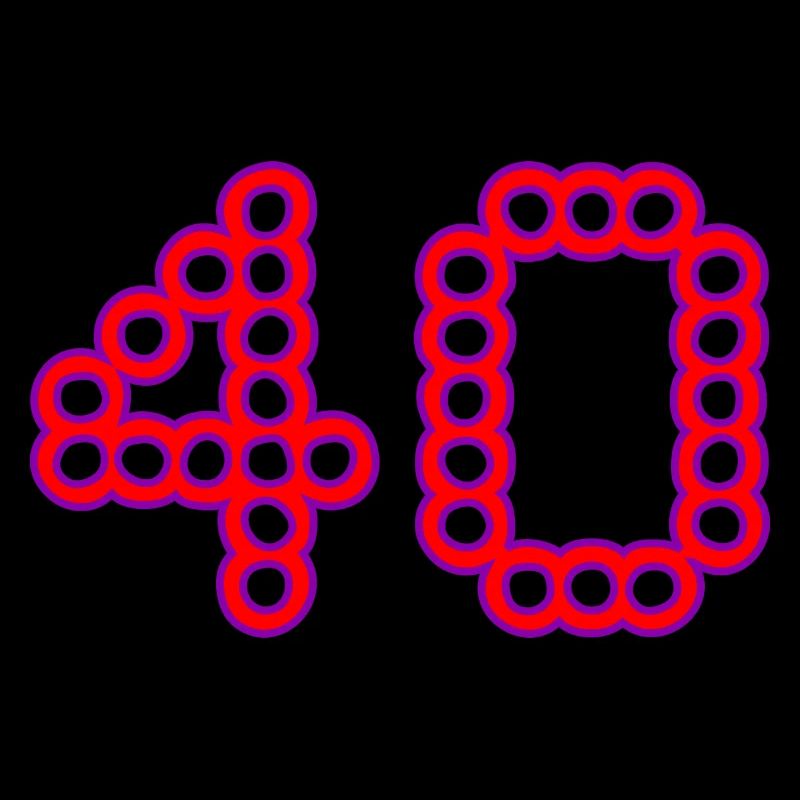 40. 40 ANS. 40e ANNIVERSAIRE. ANNIVERSAIRE 40 ANS.