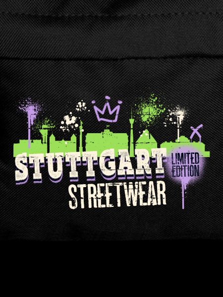 Stuttgart Skyline City Germany Graffiti Art