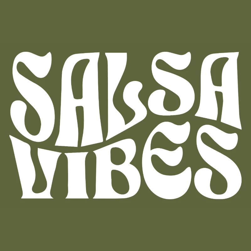 Salsa Vibes Retro Typography