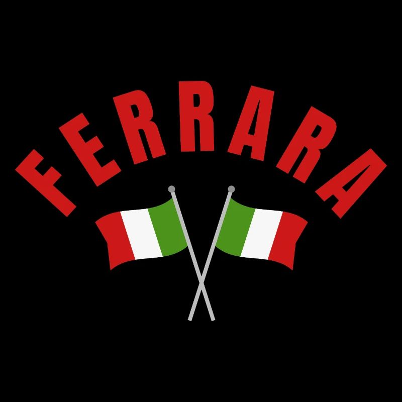 Ferrara Italy Flags Emblem
