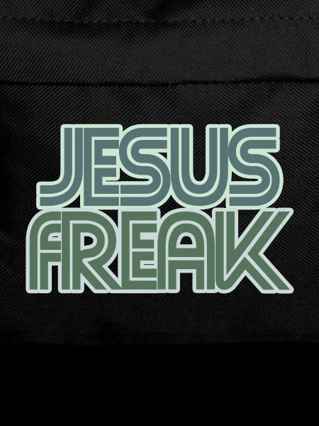 Retro Jesus Freak Graphic